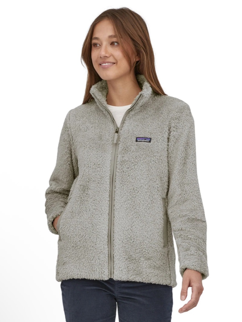 Patagonia Drifter Gray Los Gatos Zip Front Jacket